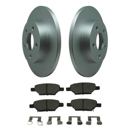 KPR12760 Bremex Premium ExoCoat Brake Pad and Rotors Disc Brake Kit Bremex Brakes