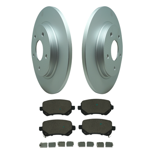 KPR12810 Bremex Premium ExoCoat Brake Pad and Rotors Disc Brake Kit Bremex Brakes