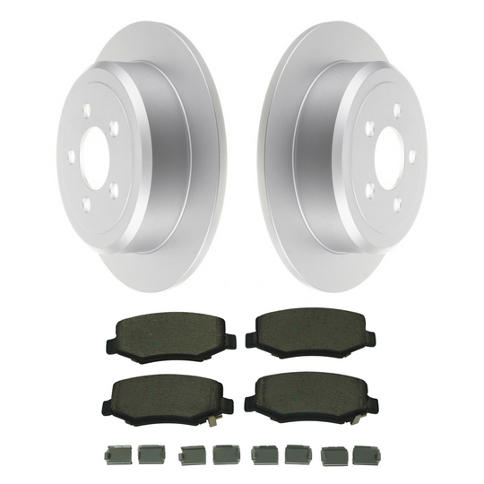 KPR12840 Bremex Premium ExoCoat Brake Pad and Rotors Disc Brake Kit Bremex Brakes