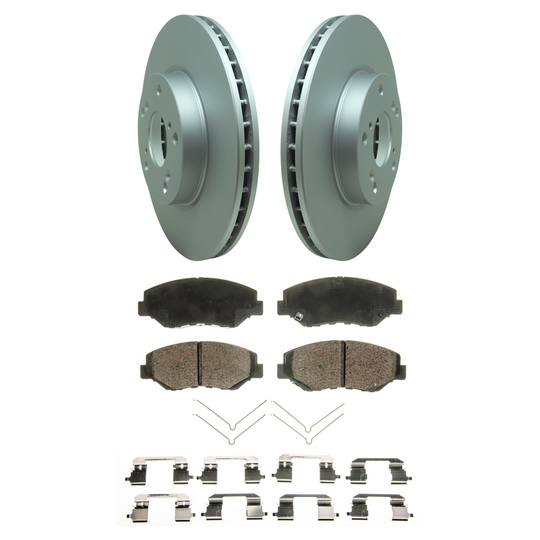 KPR12940 Bremex Premium ExoCoat Brake Pad and Rotors Disc Brake Kit Bremex Brakes
