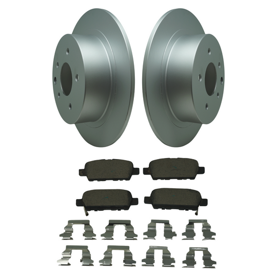 KPR13080 Bremex Premium ExoCoat Brake Pad and Rotors Disc Brake Kit Bremex Brakes