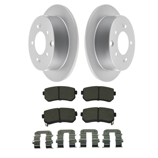 KPR13130 Bremex Premium ExoCoat Brake Pad and Rotors Disc Brake Kit Bremex Brakes