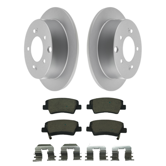 KPR13220 Bremex Premium ExoCoat Brake Pad and Rotors Disc Brake Kit Bremex Brakes