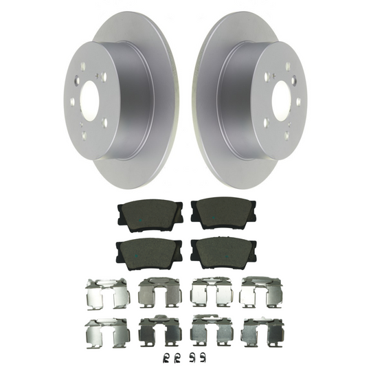 KPR13240 Bremex Premium ExoCoat Brake Pad and Rotors Disc Brake Kit Bremex Brakes