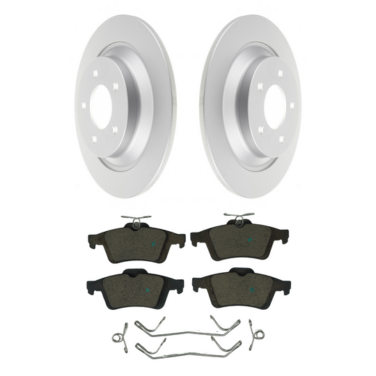 KPR13260 Bremex Premium ExoCoat Brake Pad and Rotors Disc Brake Kit Bremex Brakes