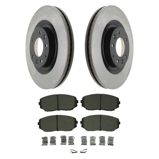 KPR13280 Bremex Premium ExoCoat Brake Pad and Rotors Disc Brake Kit Bremex Brakes