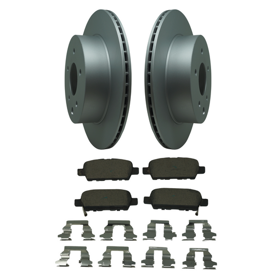 KPR13350 Bremex Premium ExoCoat Brake Pad and Rotors Disc Brake Kit Bremex Brakes
