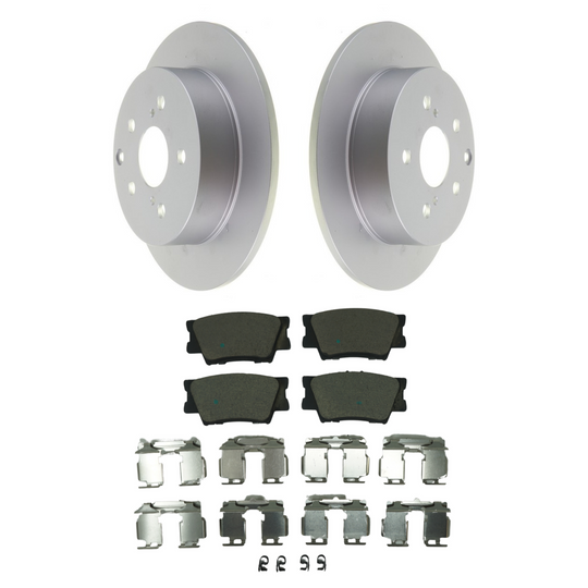KPR13380 Bremex Premium ExoCoat Brake Pad and Rotors Disc Brake Kit Bremex Brakes