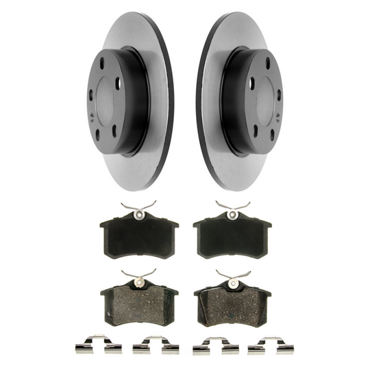 KPR13490 Bremex Premium ExoCoat Brake Pad and Rotors Disc Brake Kit Bremex Brakes