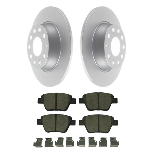 KPR13500 Bremex Premium ExoCoat Brake Pad and Rotors Disc Brake Kit Bremex Brakes