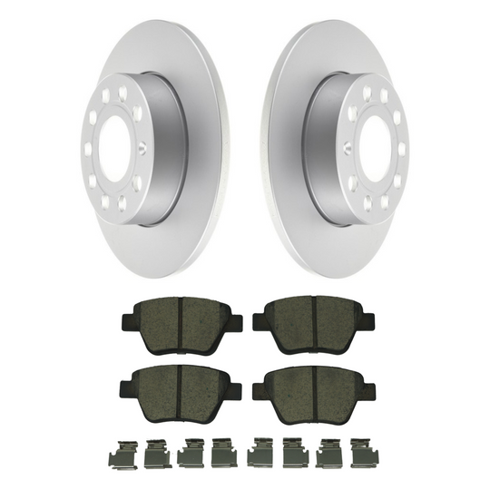 KPR13530 Bremex Premium ExoCoat Brake Pad and Rotors Disc Brake Kit Bremex Brakes