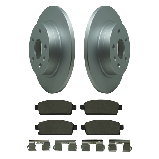 KPR13560 Bremex Premium ExoCoat Brake Pad and Rotors Disc Brake Kit Bremex Brakes