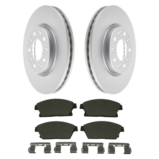 KPR13570 Bremex Premium ExoCoat Brake Pad and Rotors Disc Brake Kit Bremex Brakes
