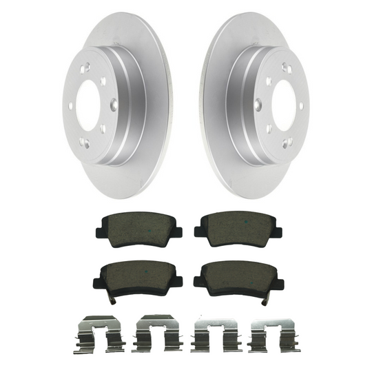 KPR13600 Bremex Premium ExoCoat Brake Pad and Rotors Disc Brake Kit Bremex Brakes