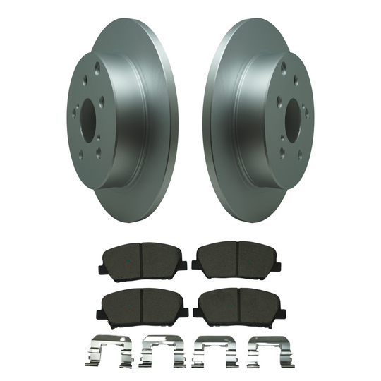 KPR13640 Bremex Premium ExoCoat Brake Pad and Rotors Disc Brake Kit Bremex Brakes