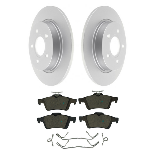 KPR13740 Bremex Premium ExoCoat Brake Pad and Rotors Disc Brake Kit Bremex Brakes