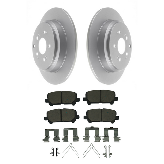 KPR13790 Bremex Premium ExoCoat Brake Pad and Rotors Disc Brake Kit Bremex Brakes