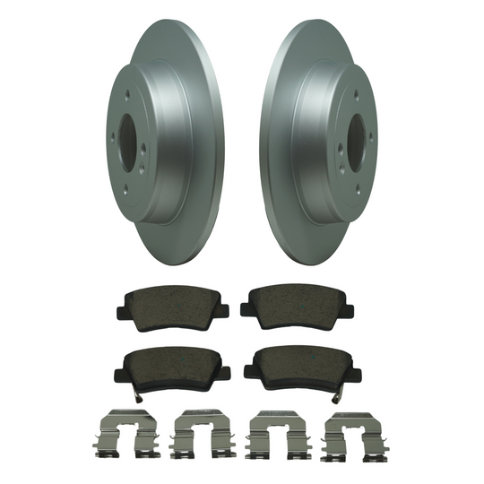 KPR13820 Bremex Premium ExoCoat Brake Pad and Rotors Disc Brake Kit Bremex Brakes