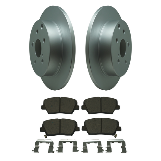 KPR13830 Bremex Premium ExoCoat Brake Pad and Rotors Disc Brake Kit Bremex Brakes