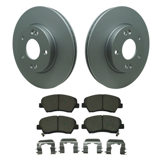 KPR13840 Bremex Premium ExoCoat Brake Pad and Rotors Disc Brake Kit Bremex Brakes