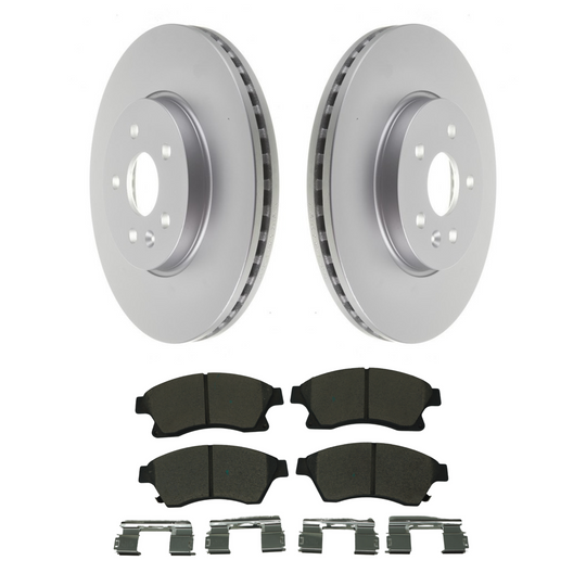 KPR14030 Bremex Premium ExoCoat Brake Pad and Rotors Disc Brake Kit Bremex Brakes