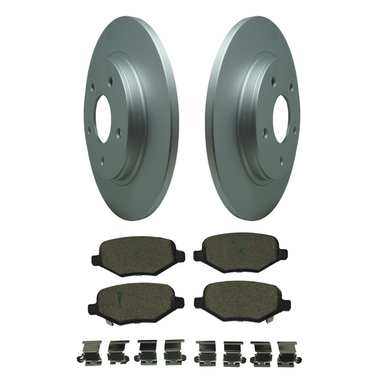 KPR14040 Bremex Premium ExoCoat Brake Pad and Rotors Disc Brake Kit Bremex Brakes