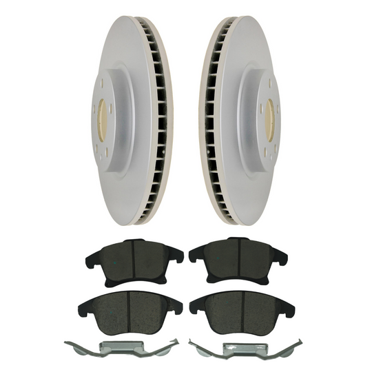 KPR14090 Bremex Premium ExoCoat Brake Pad and Rotors Disc Brake Kit Bremex Brakes