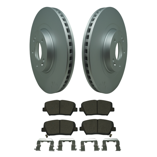 KPR14130 Bremex Premium ExoCoat Brake Pad and Rotors Disc Brake Kit Bremex Brakes
