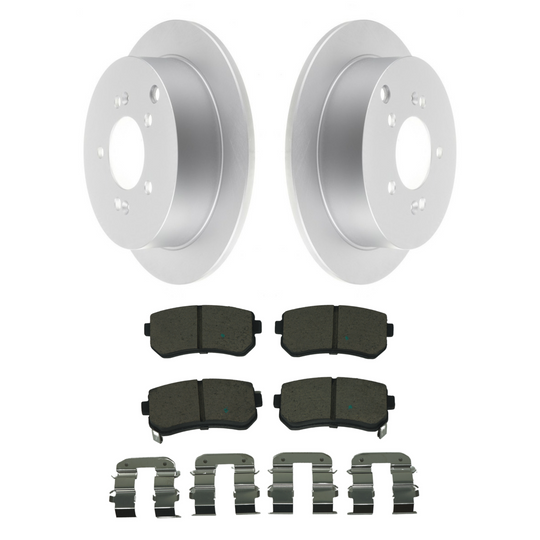 KPR14140 Bremex Premium ExoCoat Brake Pad and Rotors Disc Brake Kit Bremex Brakes