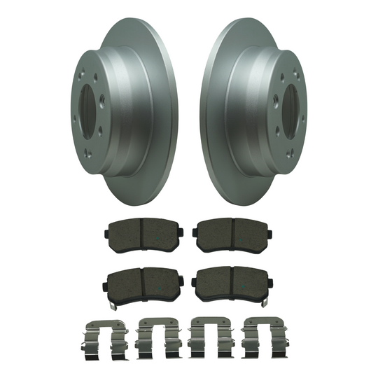 KPR14150 Bremex Premium ExoCoat Brake Pad and Rotors Disc Brake Kit Bremex Brakes