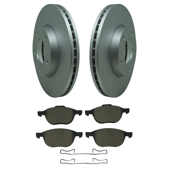KPR14200 Bremex Premium ExoCoat Brake Pad and Rotors Disc Brake Kit Bremex Brakes