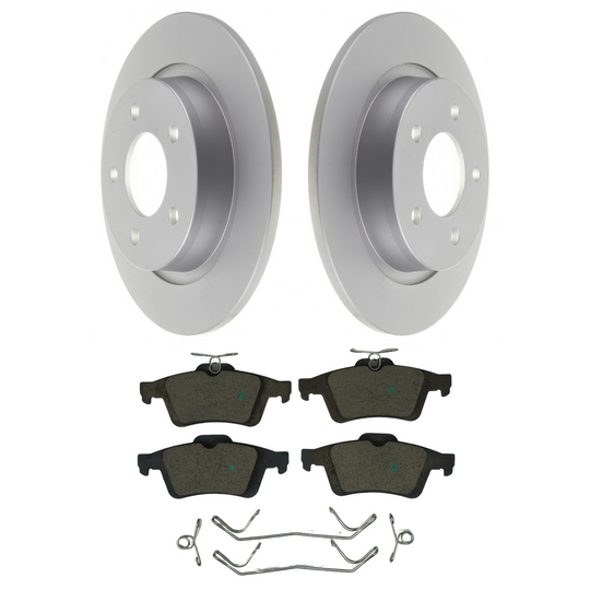 KPR14220 Bremex Premium ExoCoat Brake Pad and Rotors Disc Brake Kit Bremex Brakes