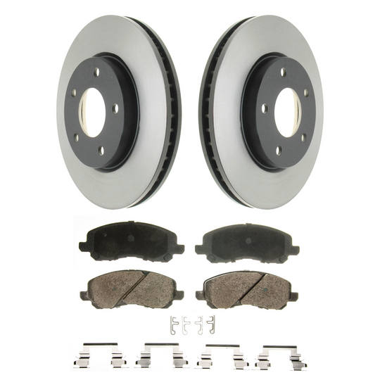KPR14250 Bremex Premium ExoCoat Brake Pad and Rotors Disc Brake Kit Bremex Brakes
