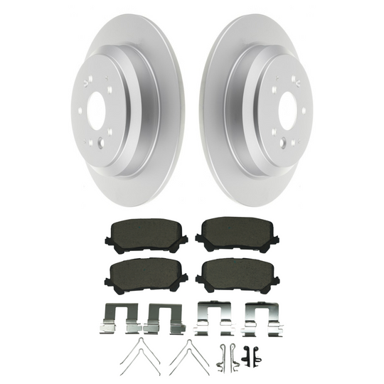 KPR14290 Bremex Premium ExoCoat Brake Pad and Rotors Disc Brake Kit Bremex Brakes
