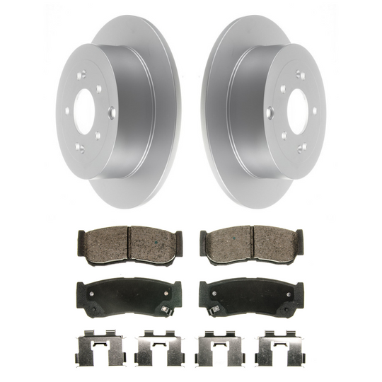 KPR14570 Bremex Premium ExoCoat Brake Pad and Rotors Disc Brake Kit Bremex Brakes