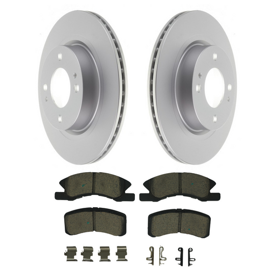 KPR14600 Bremex Premium ExoCoat Brake Pad and Rotors Disc Brake Kit Bremex Brakes