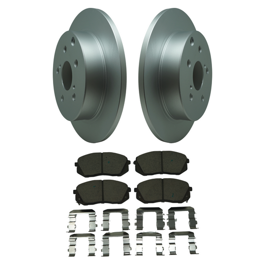 KPR14630 Bremex Premium ExoCoat Brake Pad and Rotors Disc Brake Kit Bremex Brakes