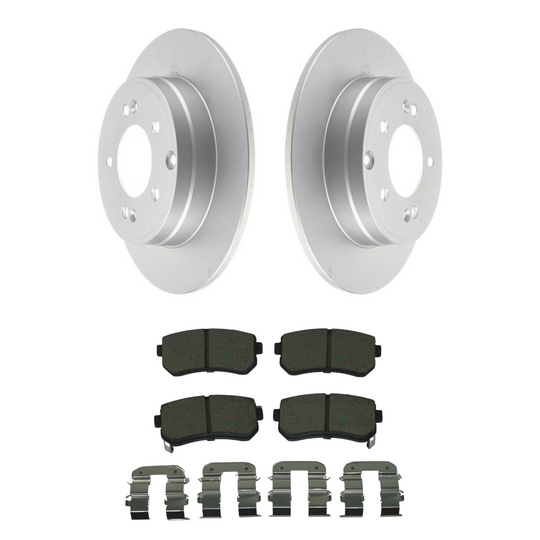 KPR14800 Bremex Premium ExoCoat Brake Pad and Rotors Disc Brake Kit Bremex Brakes
