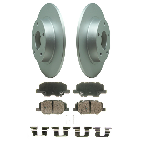 KPR14820 Bremex Premium ExoCoat Brake Pad and Rotors Disc Brake Kit Bremex Brakes