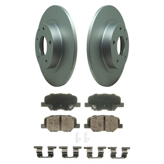 KPR14840 Bremex Premium ExoCoat Brake Pad and Rotors Disc Brake Kit Bremex Brakes
