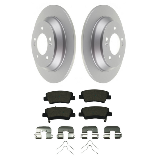 KPR14870 Bremex Premium ExoCoat Brake Pad and Rotors Disc Brake Kit Bremex Brakes