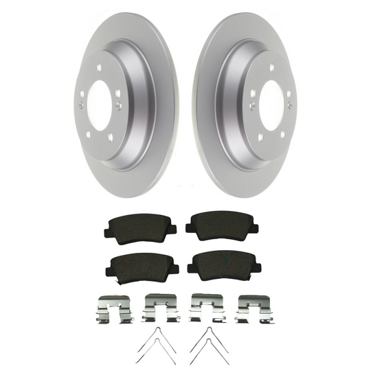 KPR14880 Bremex Premium ExoCoat Brake Pad and Rotors Disc Brake Kit Bremex Brakes