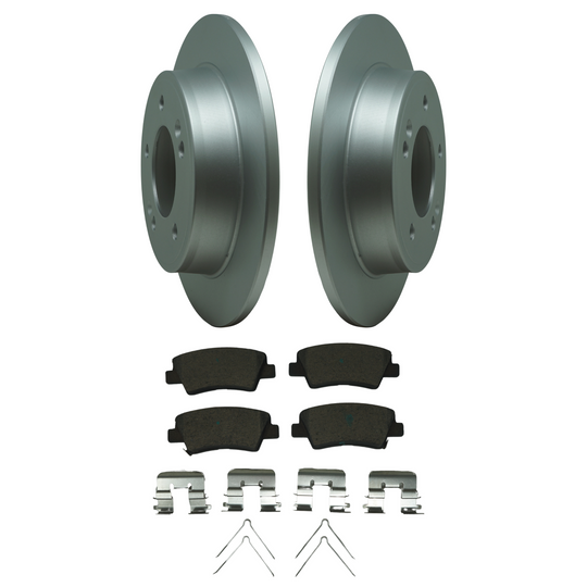 KPR14930 Bremex Premium ExoCoat Brake Pad and Rotors Disc Brake Kit Bremex Brakes