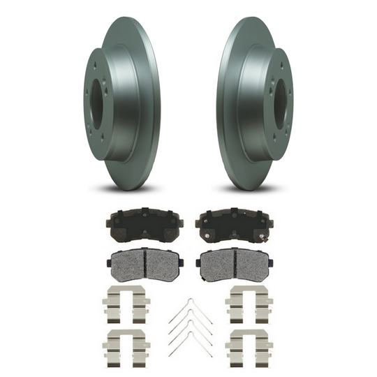 KPR14940 Bremex Premium ExoCoat Brake Pad and Rotors Disc Brake Kit Bremex Brakes