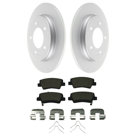 KPR14970 Bremex Premium ExoCoat Brake Pad and Rotors Disc Brake Kit Bremex Brakes