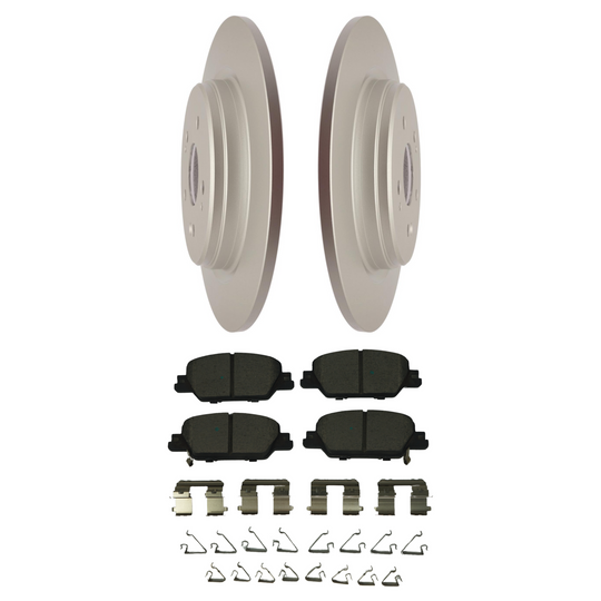 KPR14980 Bremex Premium ExoCoat Brake Pad and Rotors Disc Brake Kit Bremex Brakes