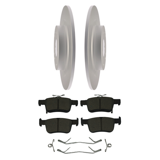 KPR14990 Bremex Premium ExoCoat Brake Pad and Rotors Disc Brake Kit Bremex Brakes