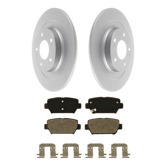 KPR15070 Bremex Premium ExoCoat Brake Pad and Rotors Disc Brake Kit Bremex Brakes