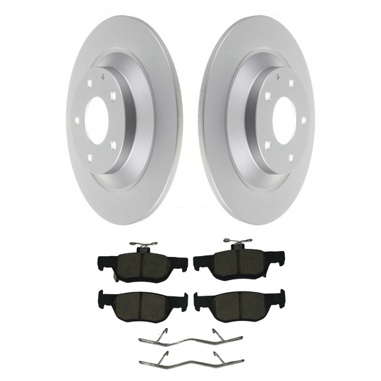 KPR15080 Bremex Premium ExoCoat Brake Pad and Rotors Disc Brake Kit Bremex Brakes