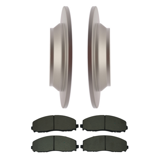 KPR15090 Bremex Premium ExoCoat Brake Pad and Rotors Disc Brake Kit Bremex Brakes